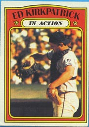 1972 Topps Baseball Cards      570     Ed Kirkpatrick IA